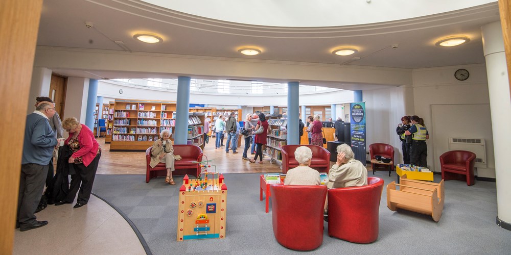 A  warm and welcoming space awaits at Leicester's libraries