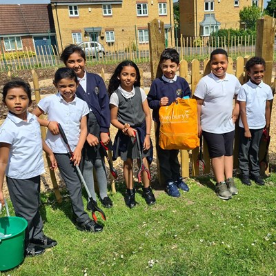 Litter Heroes at Hope Hamilton C of E Primary