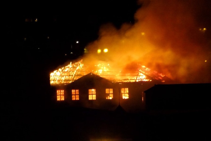 Friars Mill blaze