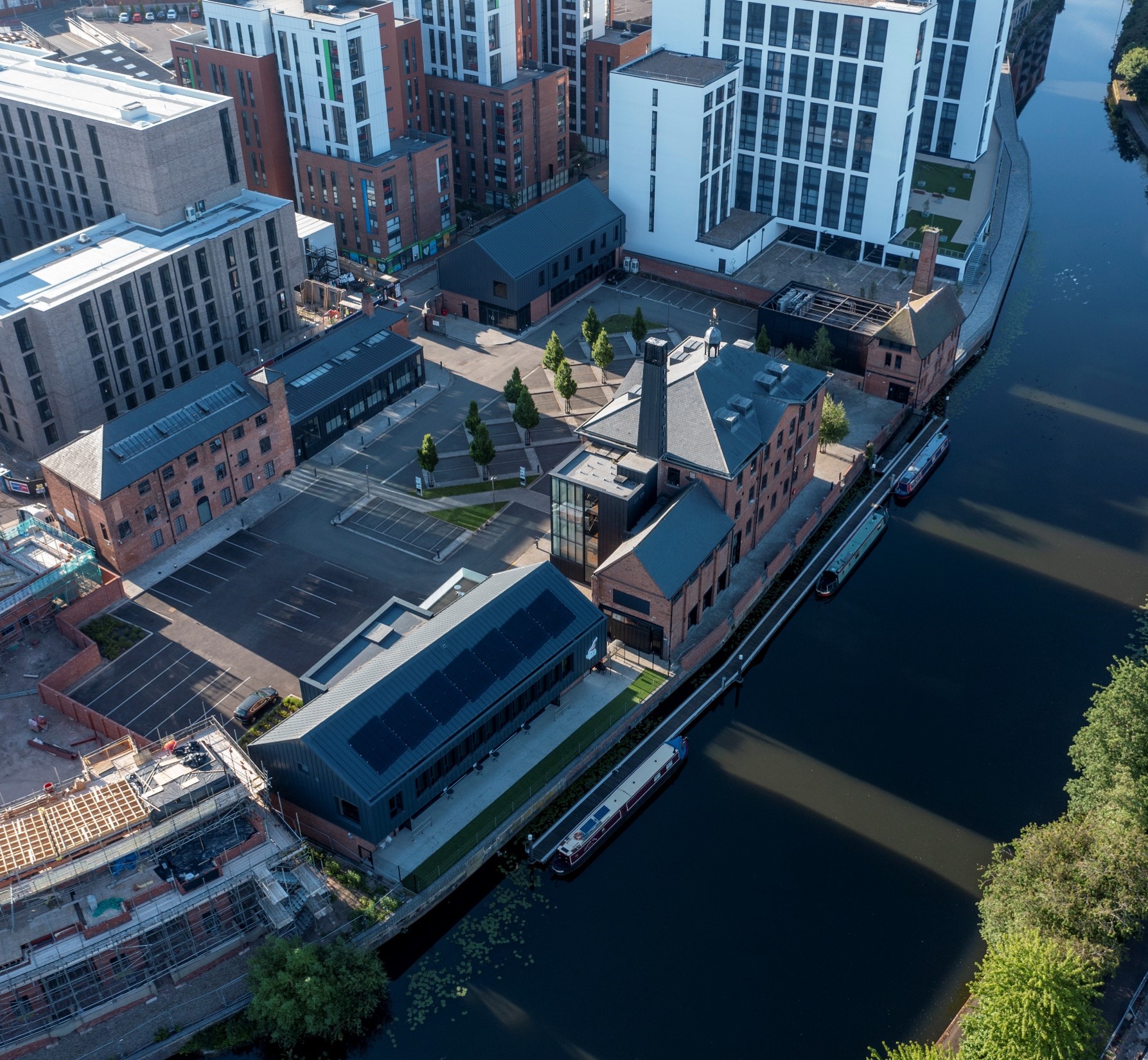 Friars Mill birds eye view