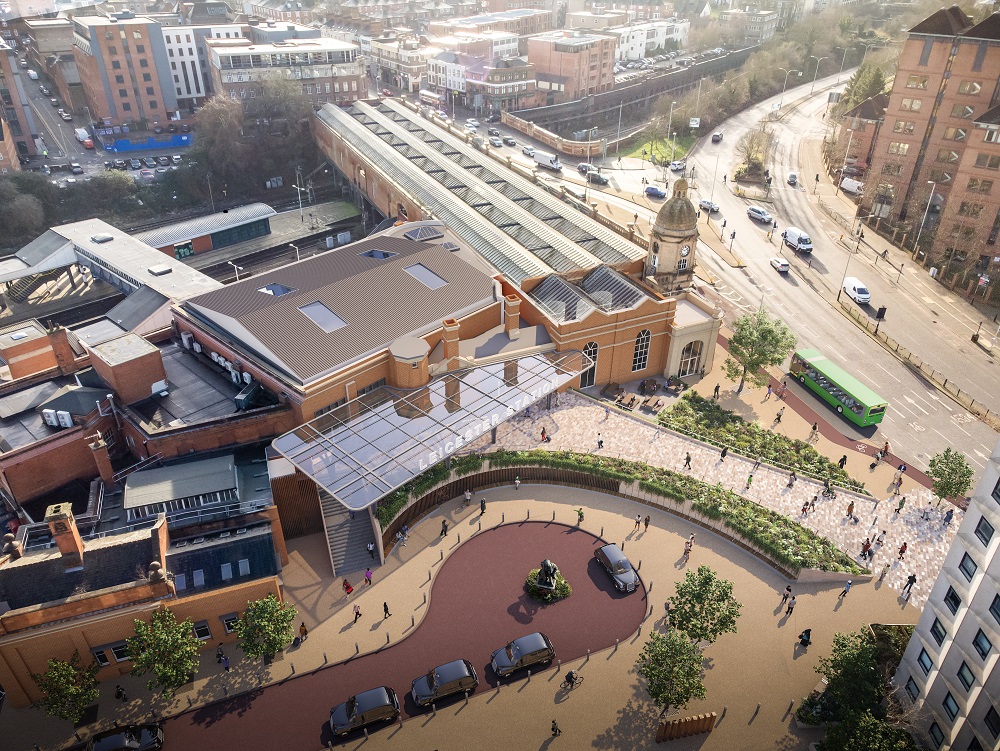 Leicester Station artist's impression