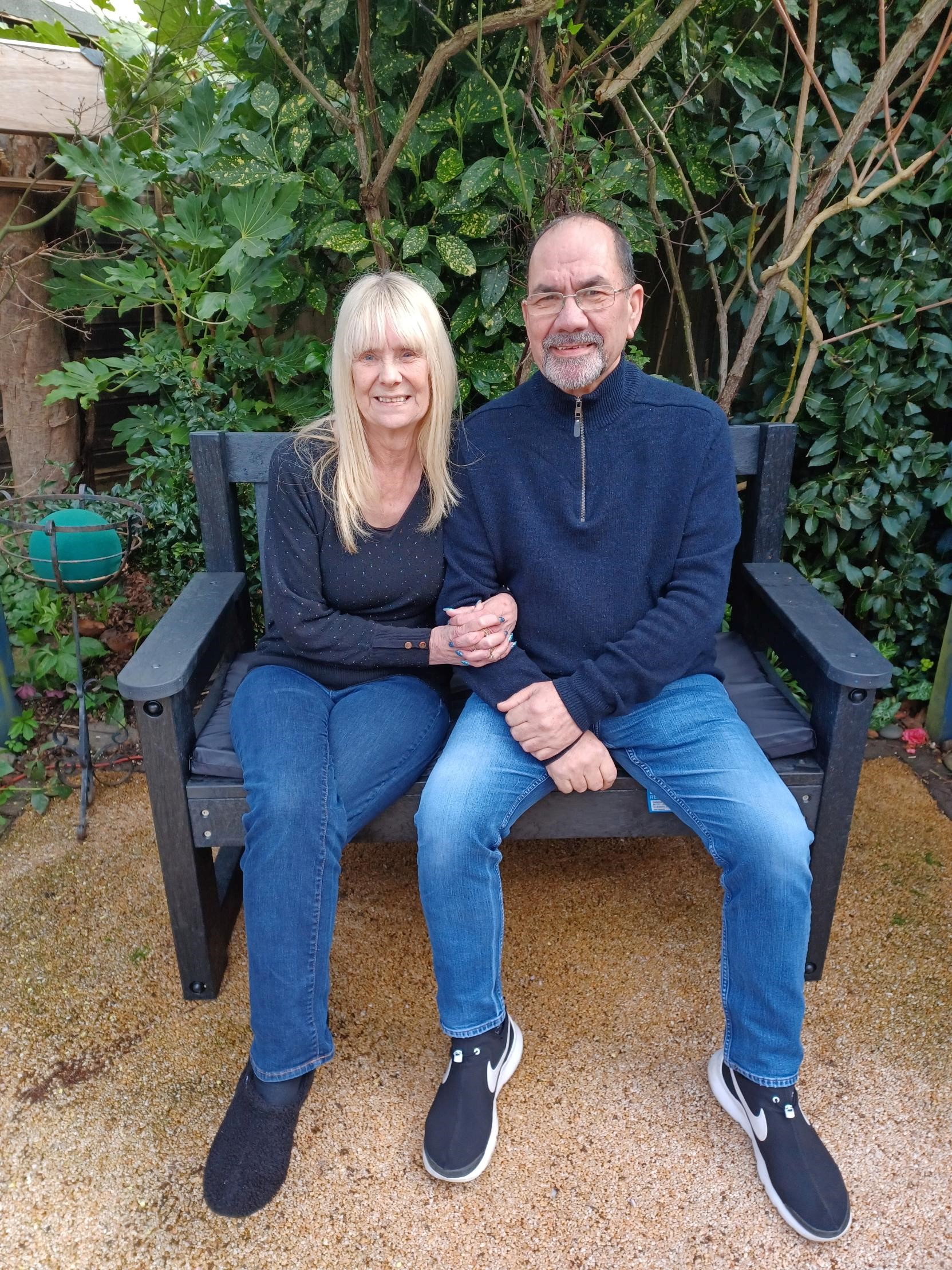 Foster carers Elaine and Mick Hope