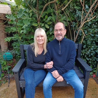 Foster carers Elaine and Mick Hope