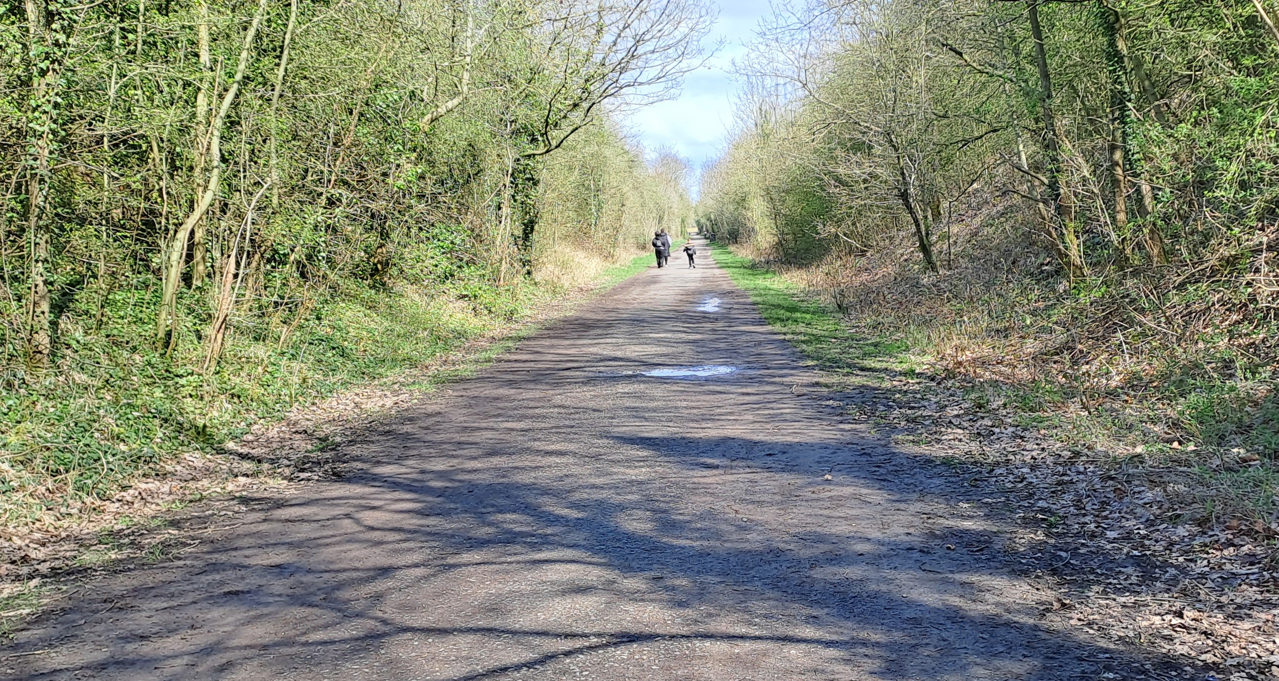 Part of the route which will be improved