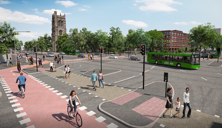 St Margaret's junction artist's impression