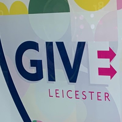 The Give Leicester logo