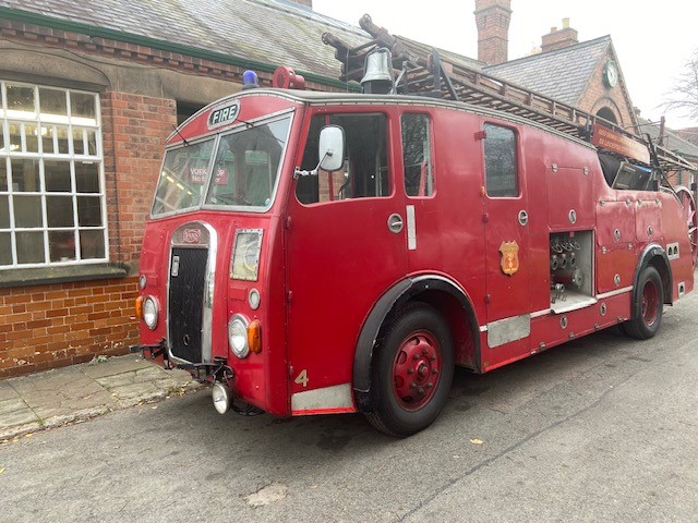 A vintage fire engine from Leicester Museums' collection