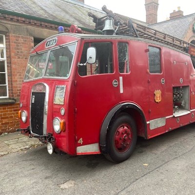 A vintage fire engine from Leicester Museums' collection