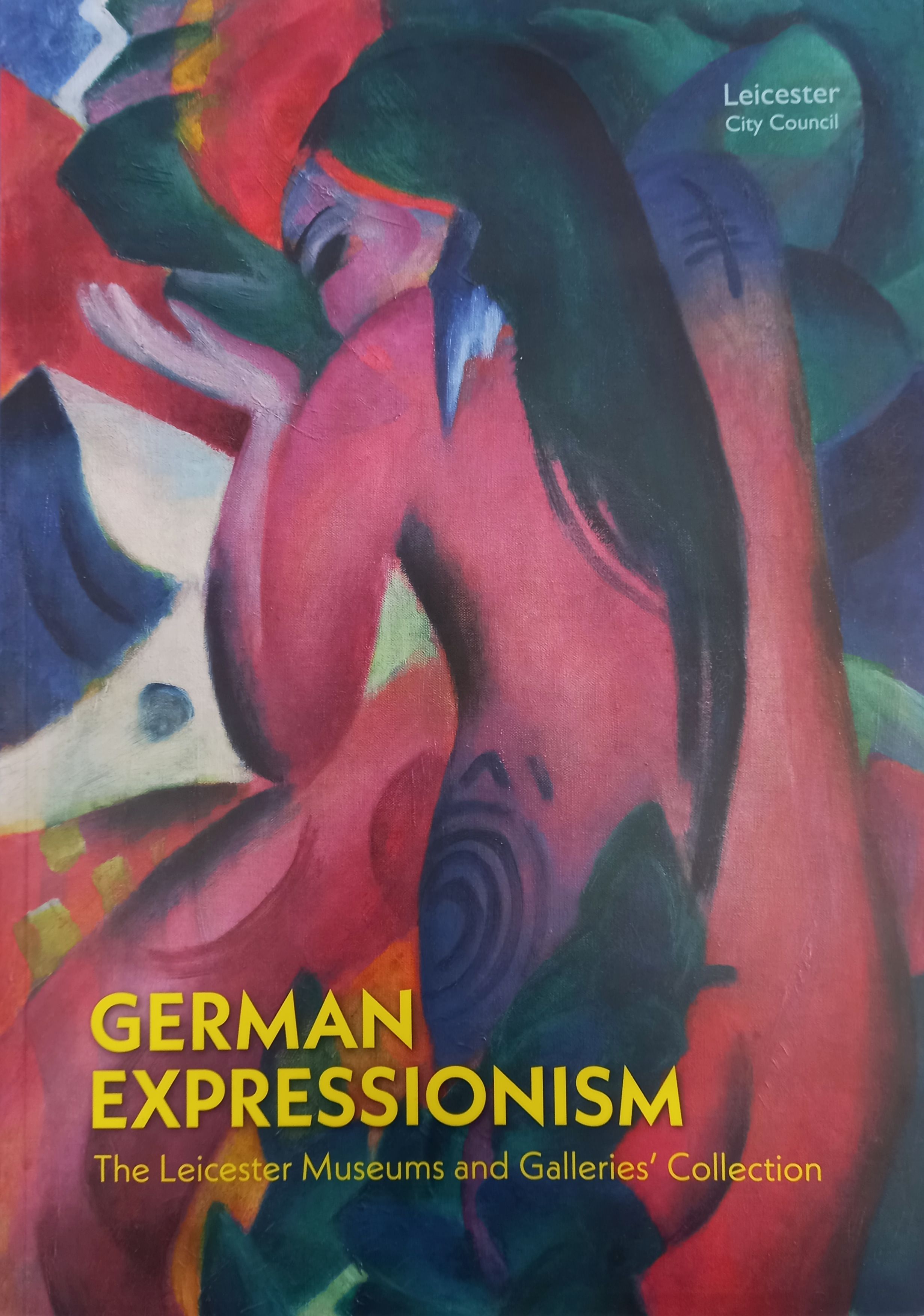 German Expressionism book cover artwork