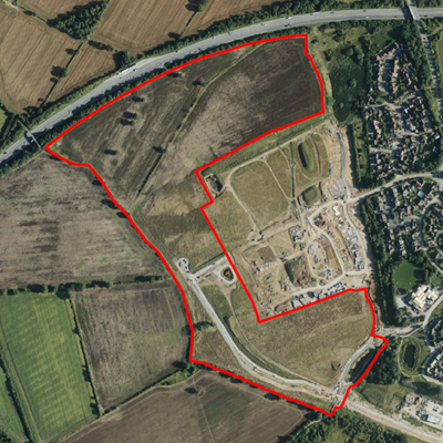 Map image of Ashton Green site