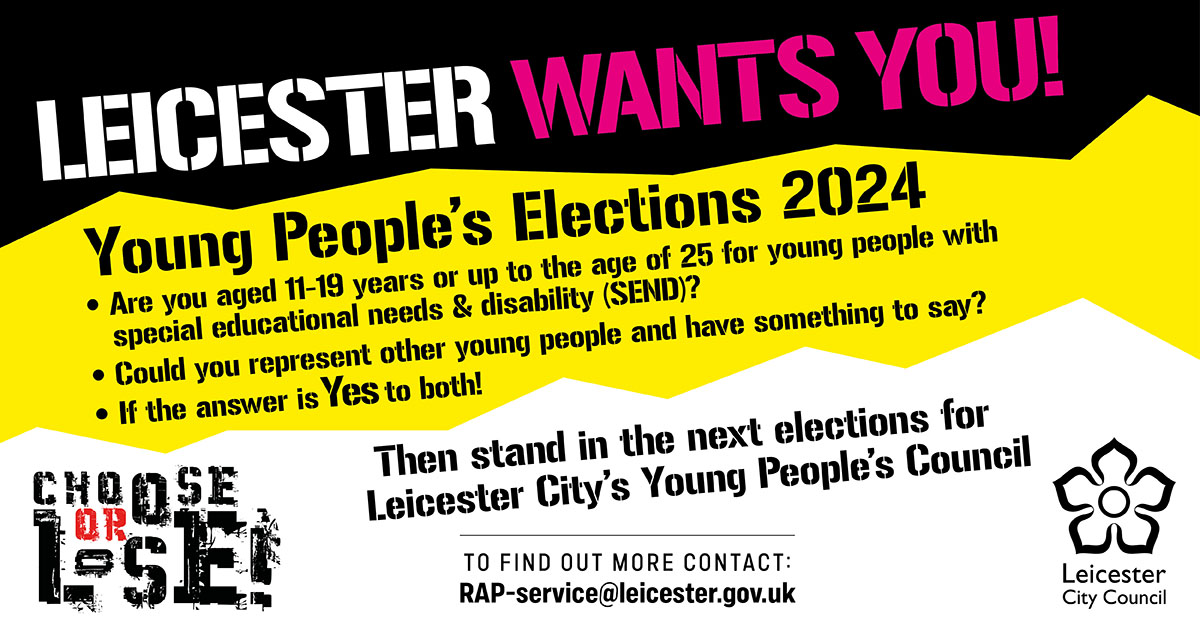 Leicester Young People's Council graphic