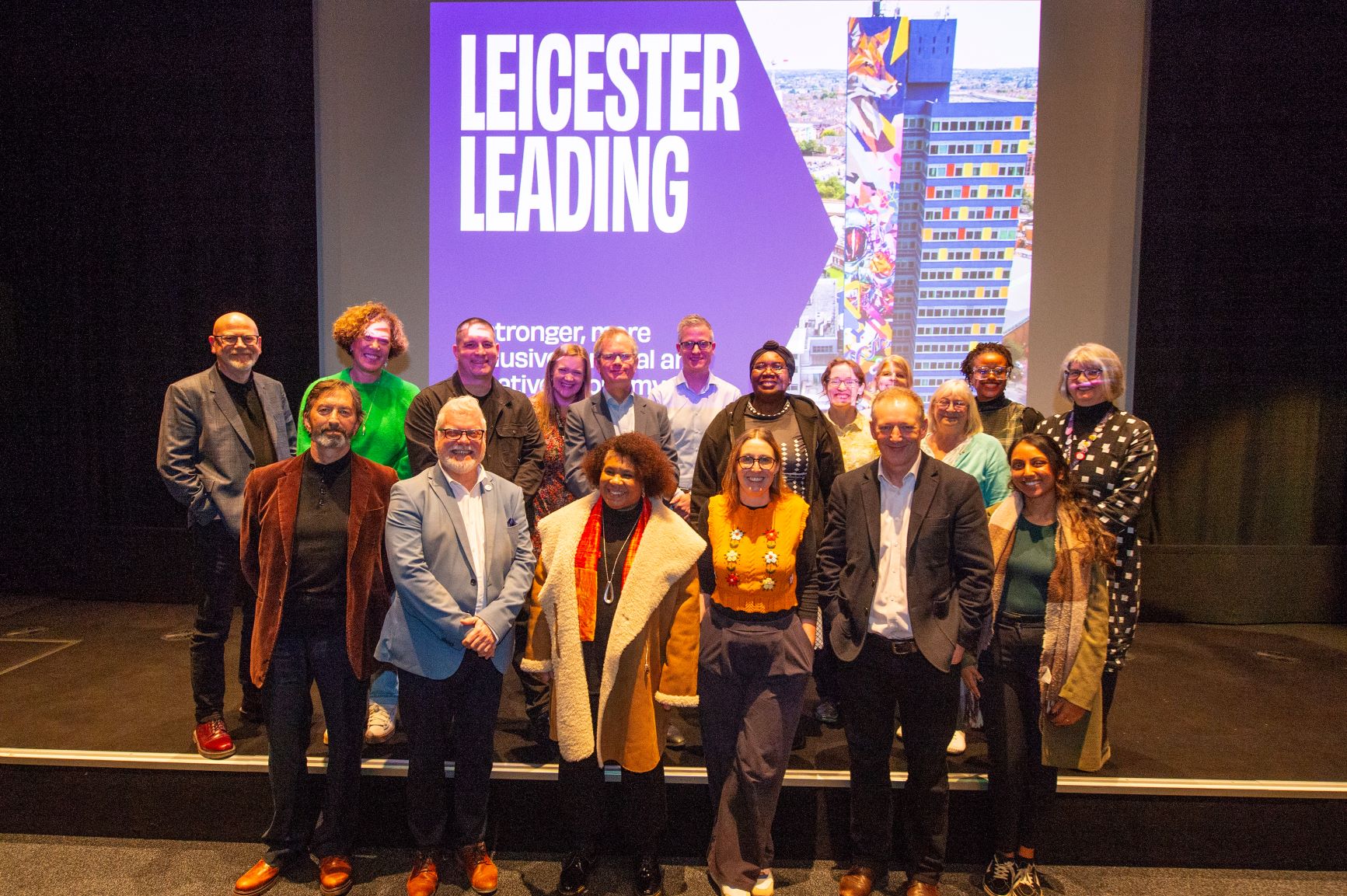 The new cultural strategy is launched at the Leicester Business Festival