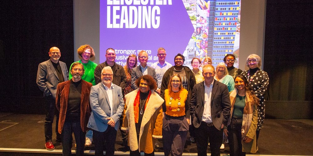 The new cultural strategy is launched at the Leicester Business Festival