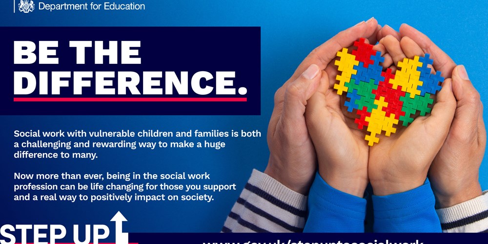 Step Up to Social Work promotional tile