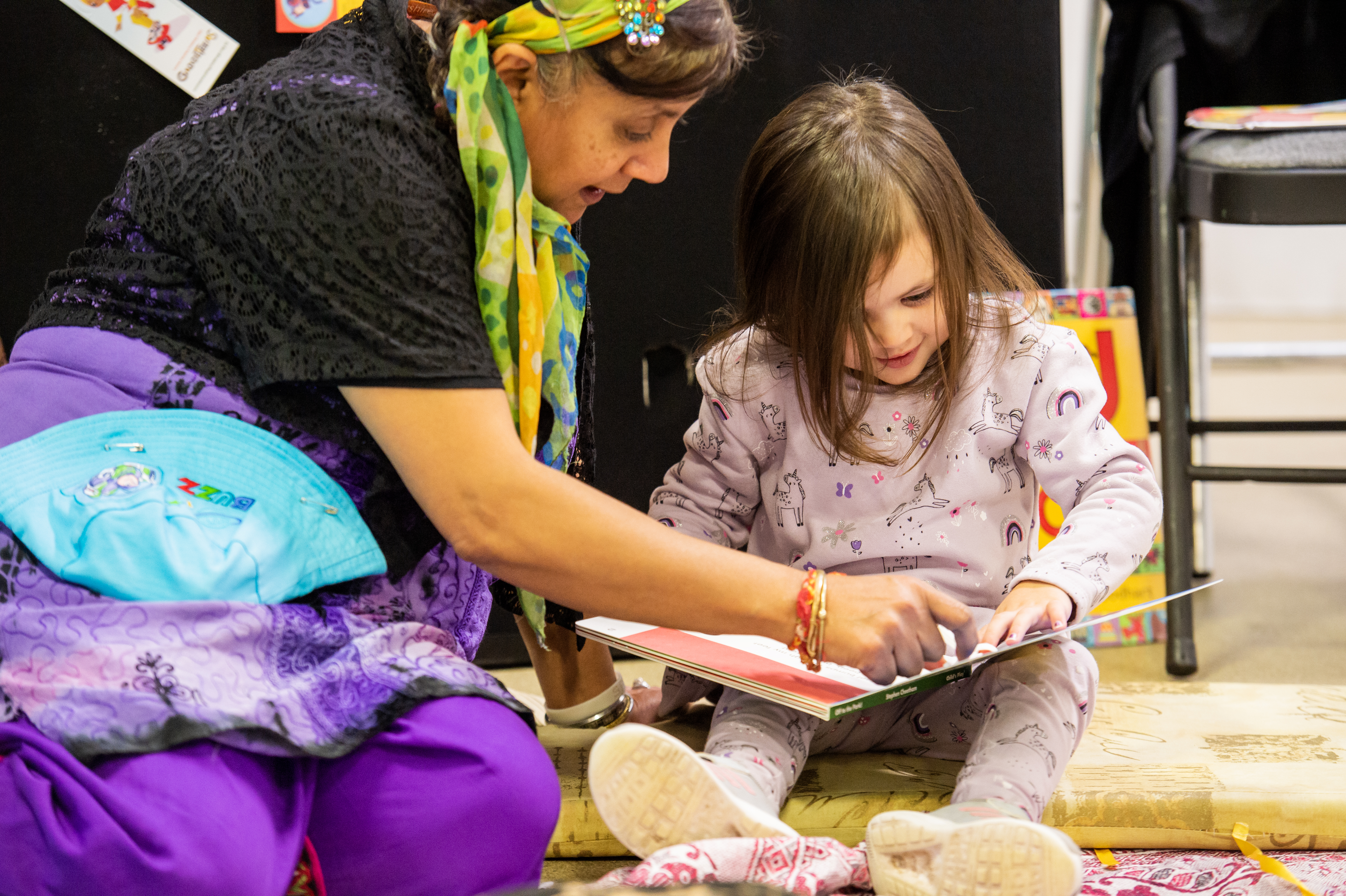 Storytelling activity at a previous Local Offer Live event