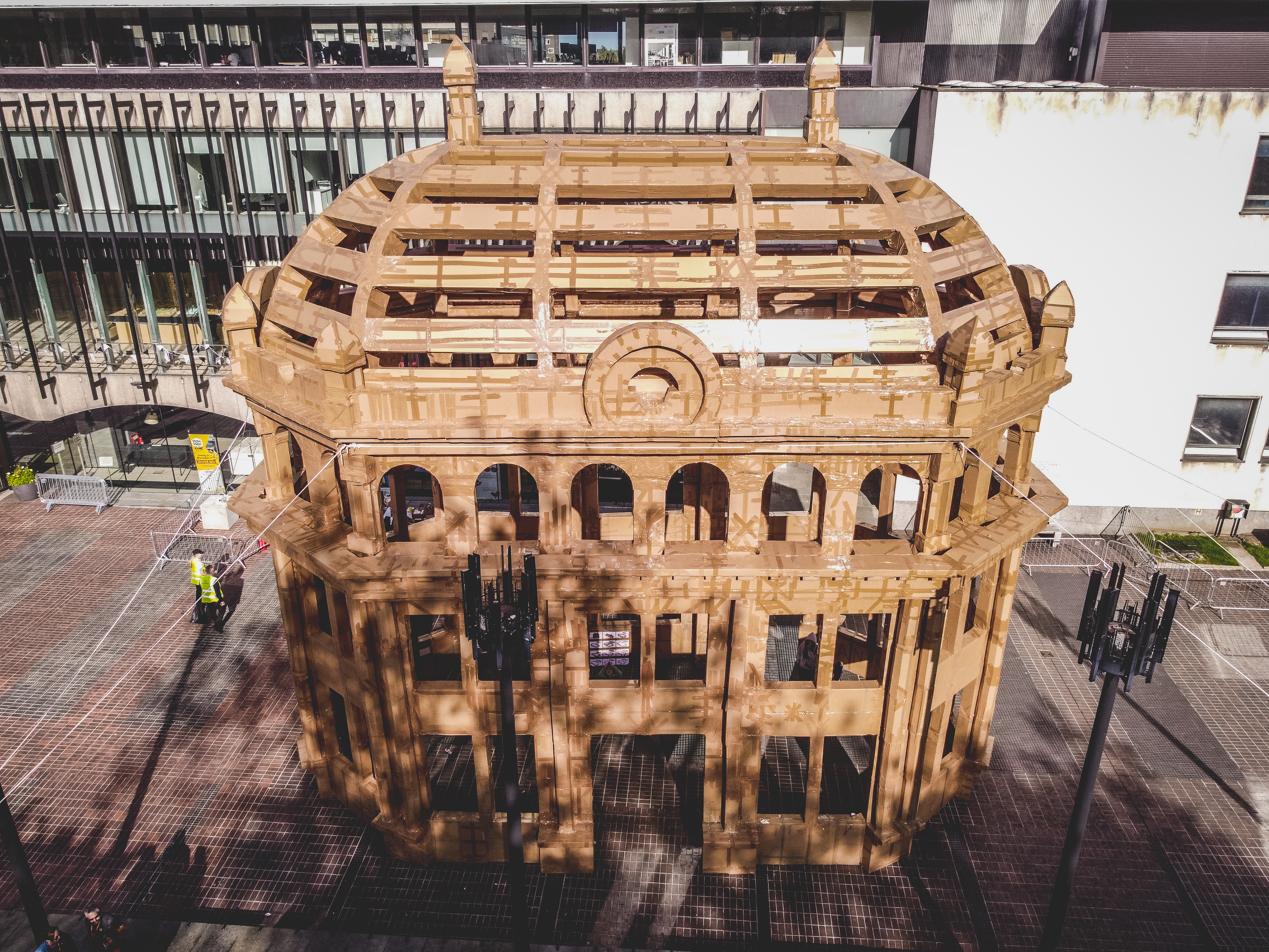 Image: Artist Olivier Grossetête's creation at NOVUM Newcastle Summer Festival 2023, photo by Tynesite Media