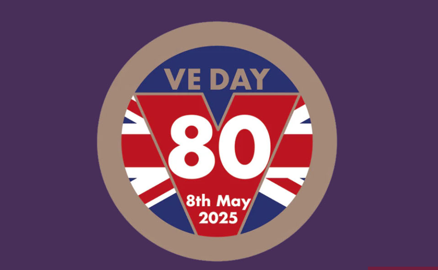 VE Day 80 logo