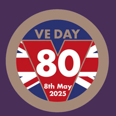 VE Day 80 logo