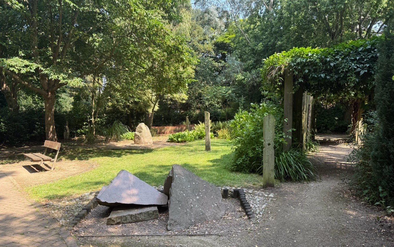Abbey Park sensory garden. Picture: Alessia Stokoe