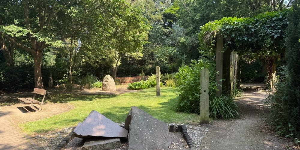 Abbey Park sensory garden. Picture: Alessia Stokoe