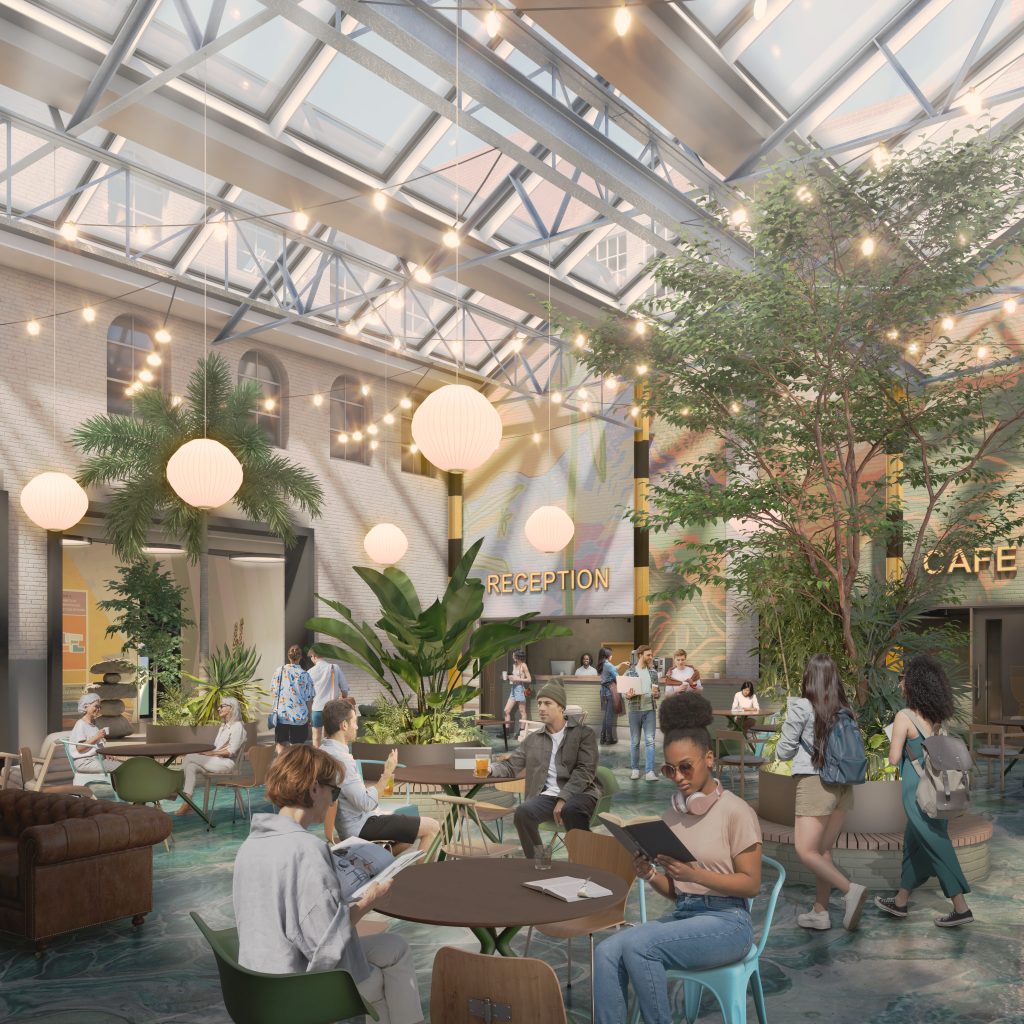 Canopy cafe - artist's impression