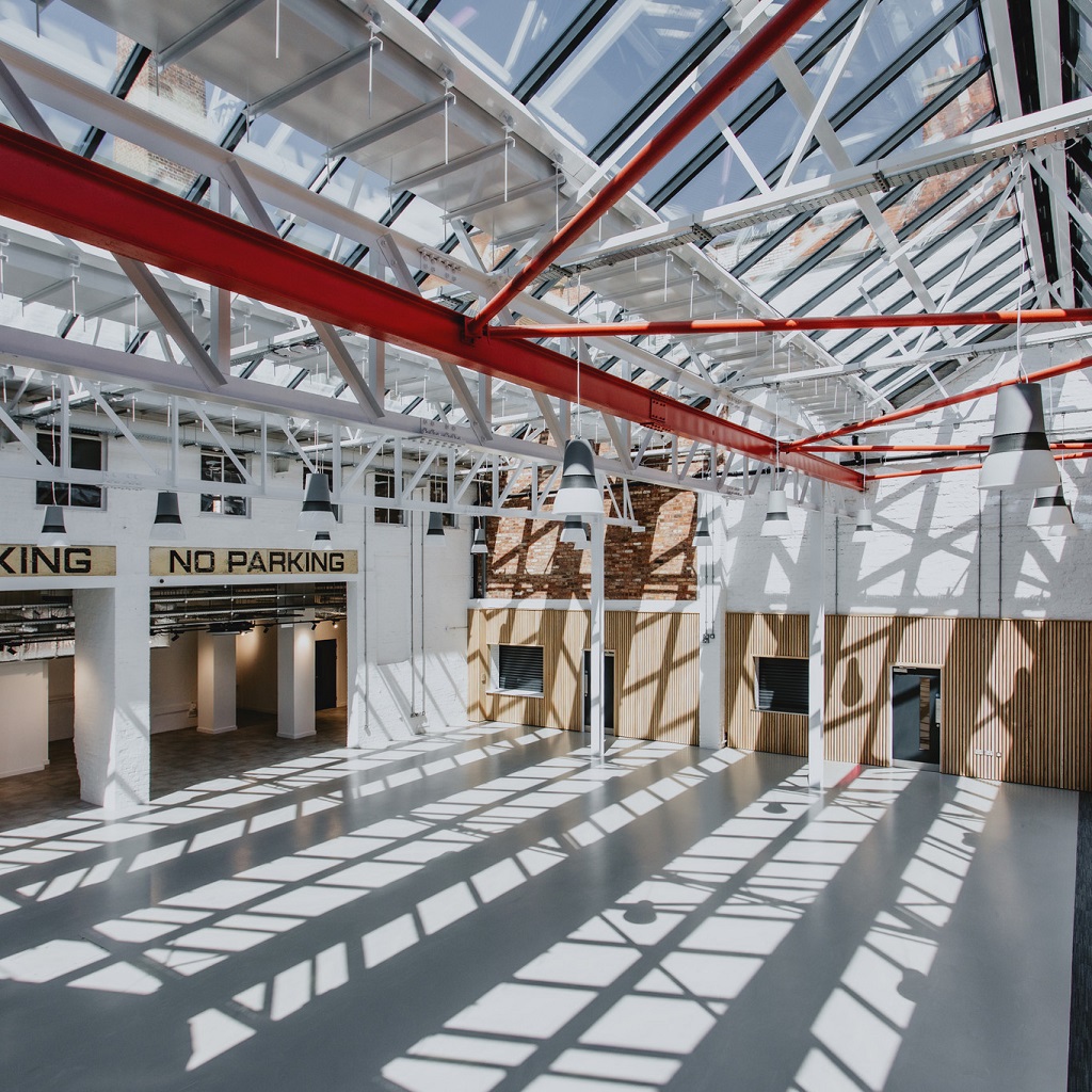 Canopy interior - cafe space