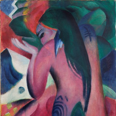 Red Woman by Franz Marc, 1912