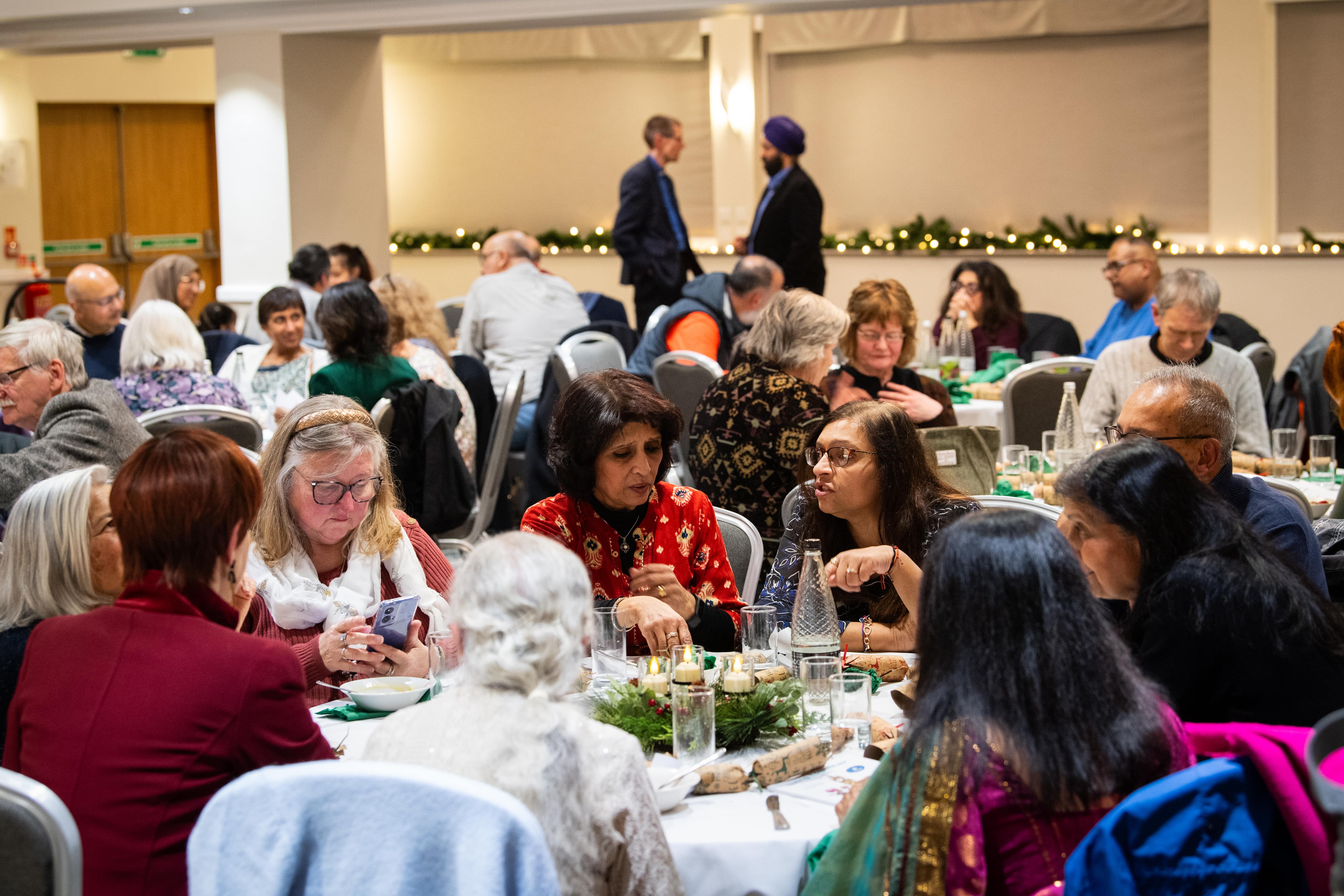 Participants in the Living Together project at the launch of the Living Together book in December 2025