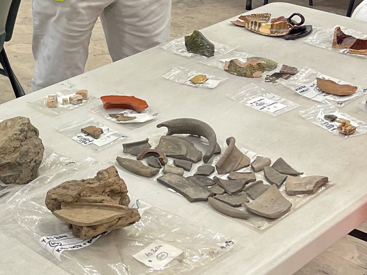 Market Place - archaeological finds