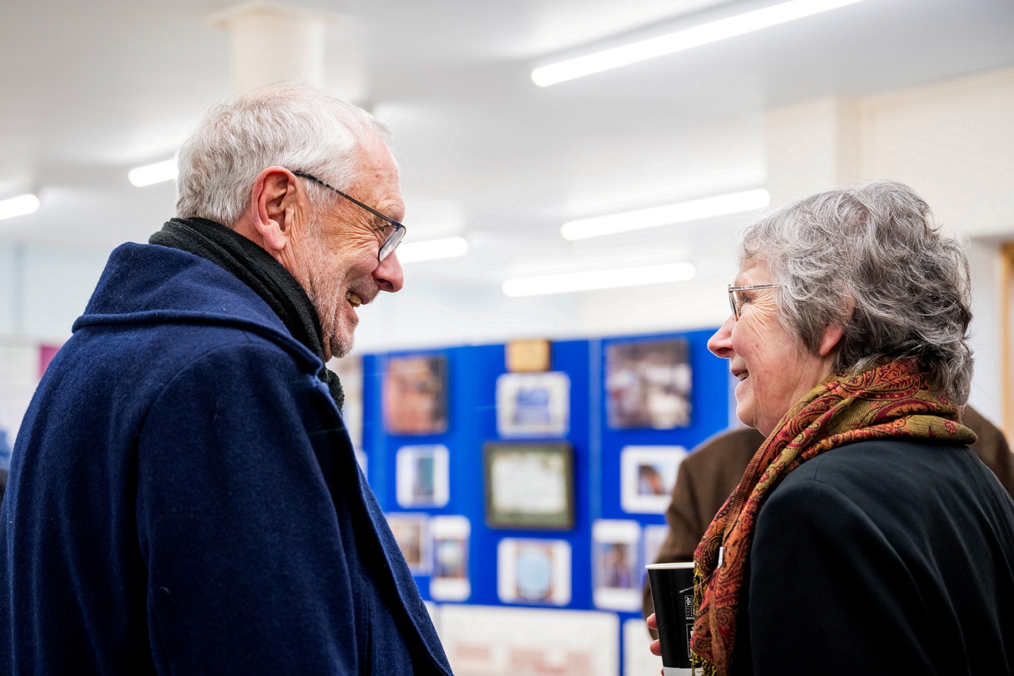 Sir Peter Soulsby and Revd Alison Adams