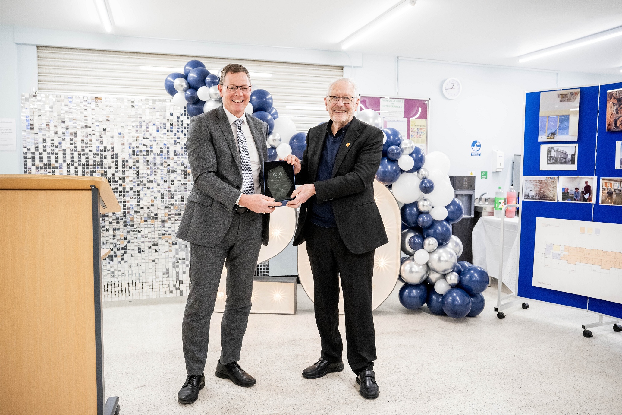 Chris Burgin and City Mayor