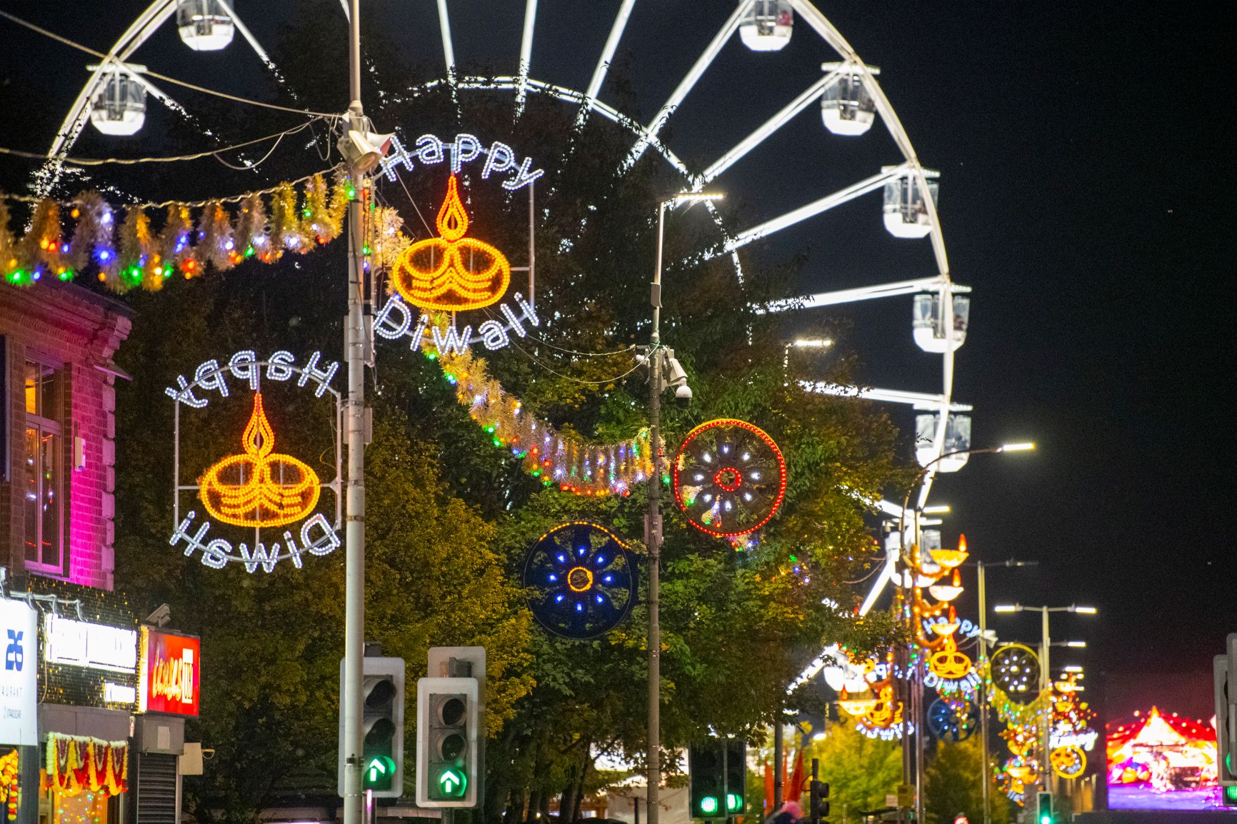 The Wheel of Light on Belgrave Road