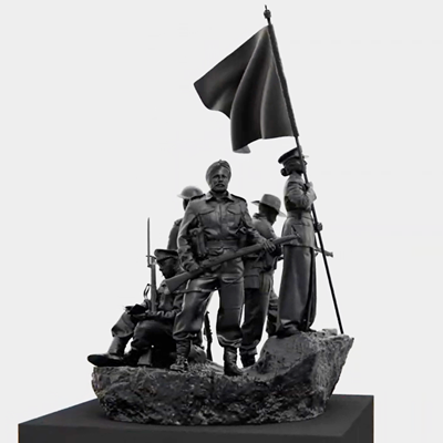 Leicester honors South Asian WWII heroes with new sculpture