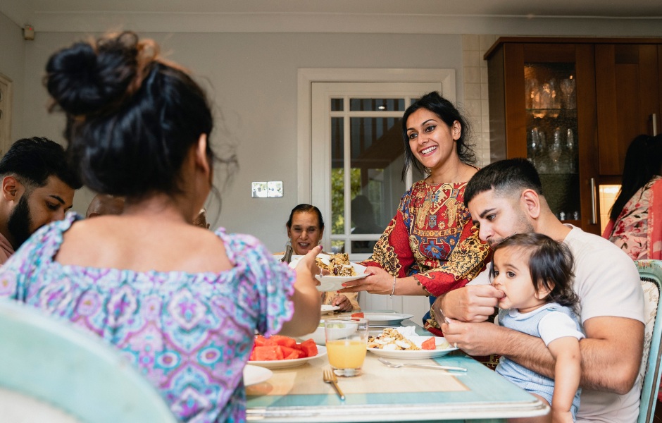 A family picture to illustrate Foster Care Fortnight