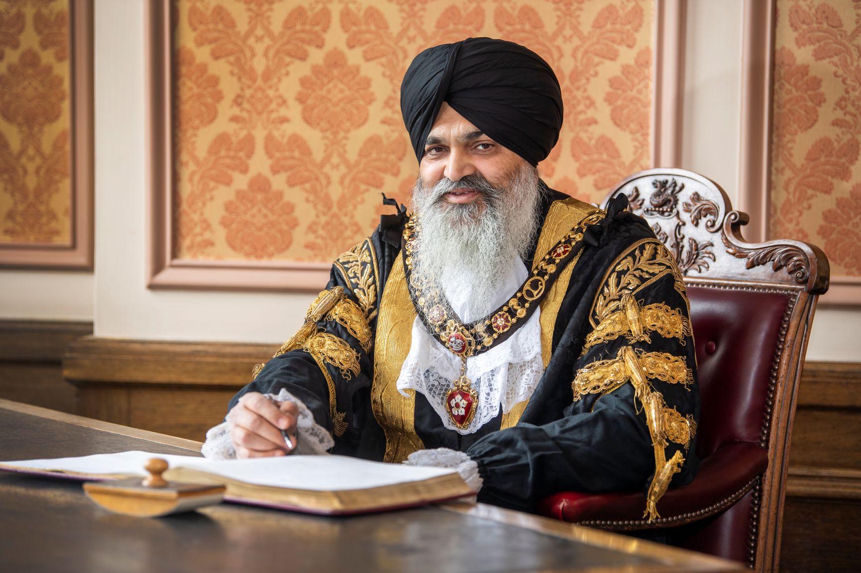 Lord Mayor of Leicester, Cllr Kulvinder Singh Johal