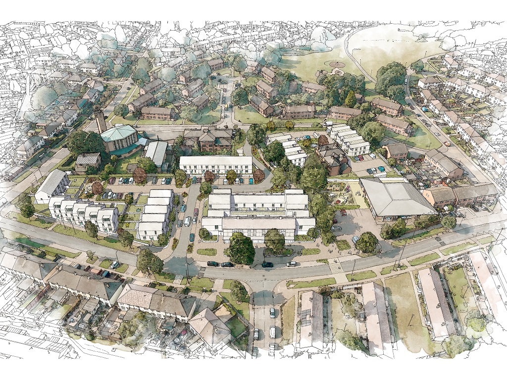 Stocking Farm artist's impression