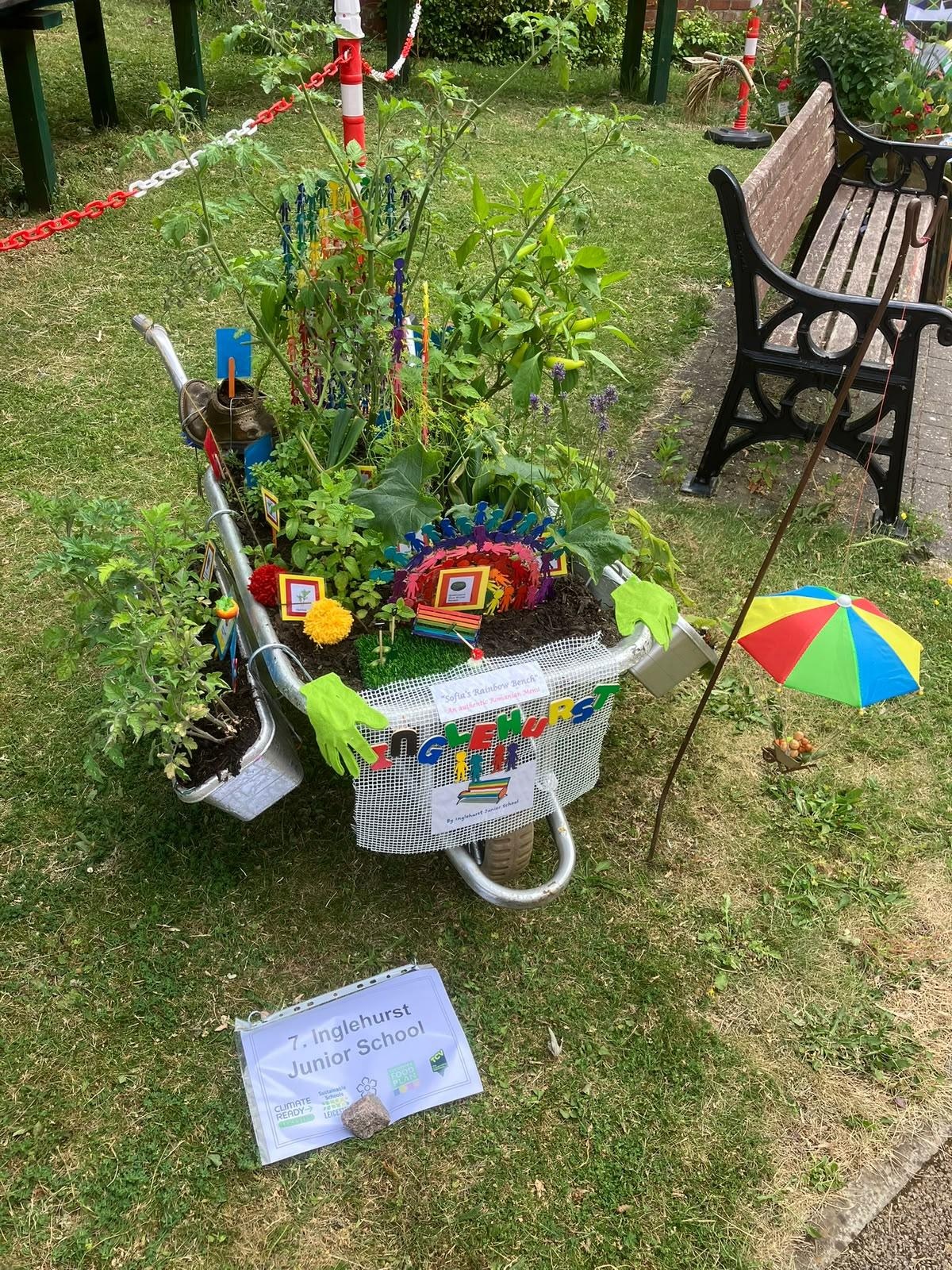 The winning mealbarrow for 2026 from Inglehurst Junior School