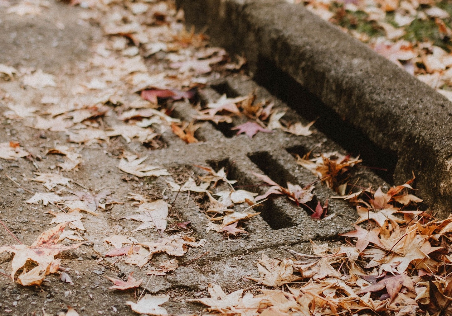 Stock image street gully