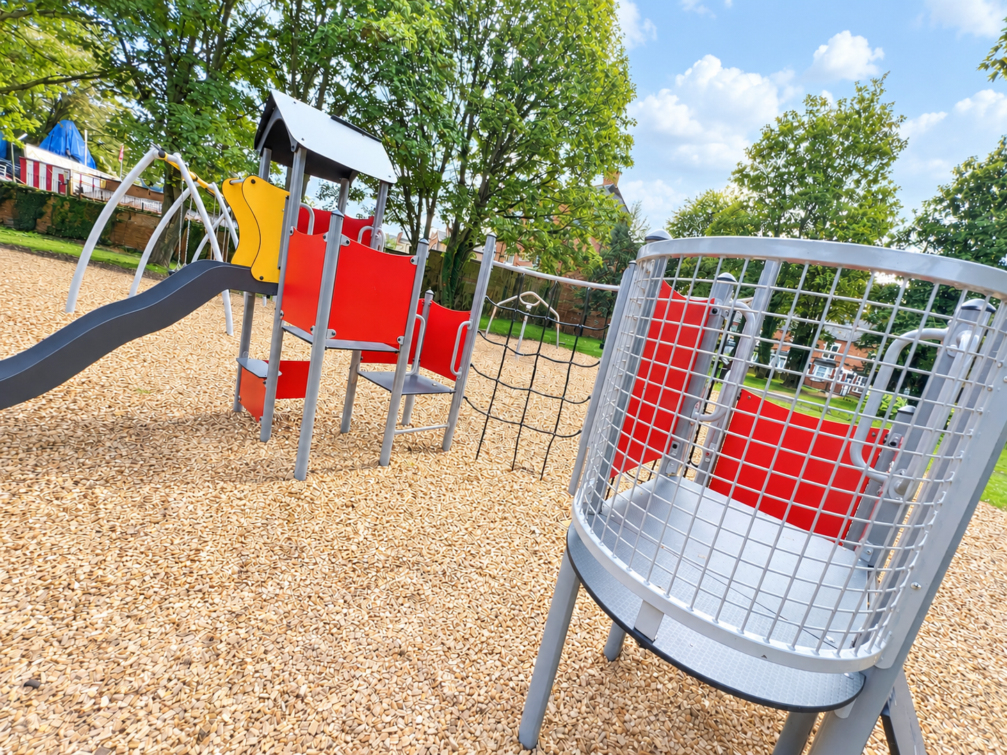 New equipment at Loughborough Road play area
