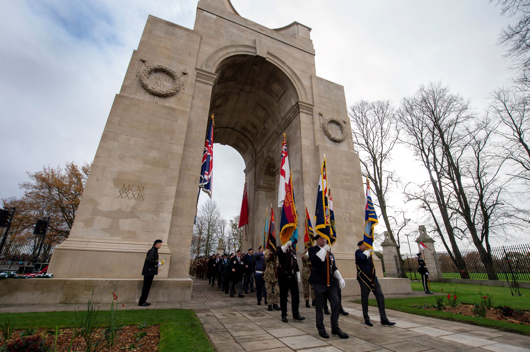 The Remembrance Arch at Victoria Park